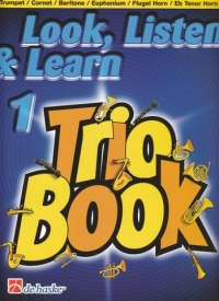 Look Listen & Learn 1 Trio Book Trumpet Sheet Music Songbook