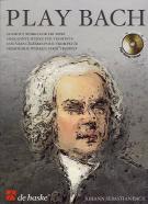 Bach Play Bach Trumpet Stalman Book + Cd Sheet Music Songbook