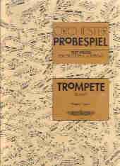 Test Pieces For Orchestral Auditions Trumpet Sheet Music Songbook