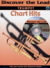 Discover The Lead Chart Hits Trumpet Book & Cd Sheet Music Songbook