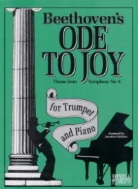 Beethoven Ode To Joy Trumpet & Piano Sheet Music Songbook