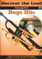 Discover The Lead Huge Hits Trumpet Book & Cd Sheet Music Songbook
