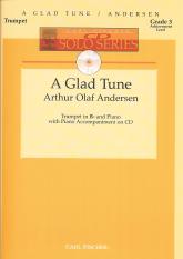 Andersen Glad Tune Trumpet & Piano Cd Solos Sheet Music Songbook