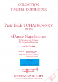 Tchaikovsky Neapolitan Dance Op39 No 18 Trumpet Sheet Music Songbook