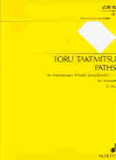Takemitsu Paths Trumpet Solo Sheet Music Songbook