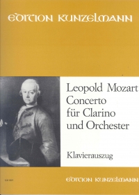 Mozart L Concerto D Trumpet & Piano Sheet Music Songbook