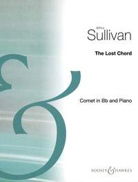 Sullivan The Lost Chord Cornet & Piano Sheet Music Songbook
