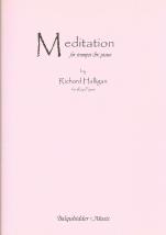 Halligan Meditation Trumpet & Piano Sheet Music Songbook