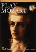 Mozart Play Mozart Trumpet Book & Cd Sheet Music Songbook