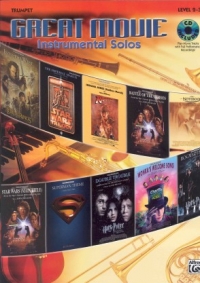 Great Movie Instrumental Solos Trumpet Book & Cd Sheet Music Songbook