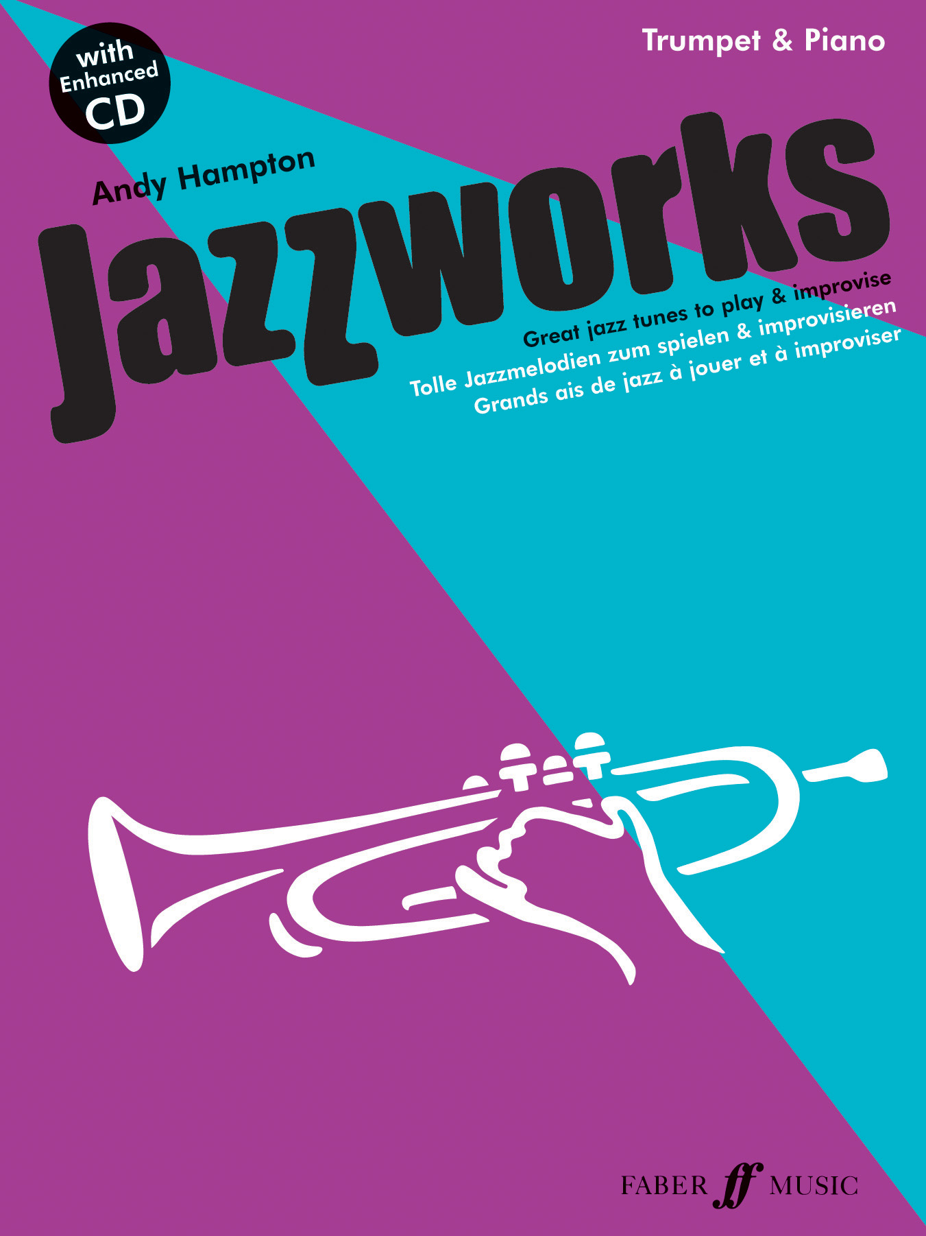 Jazzworks Trumpet Hampton Book & Cd Sheet Music Songbook
