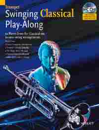 Swinging Classical Play Along Trumpet Book & Cd Sheet Music Songbook