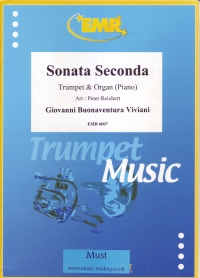 Viviani Sonata No 2 Trumpet & Piano Sheet Music Songbook