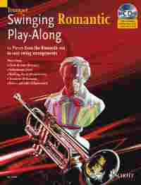 Swinging Romantic Play Along Trumpet Book & Cd Sheet Music Songbook