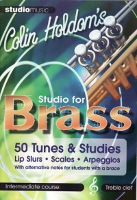 Studio For Brass Intermediate Course Treble Clef Sheet Music Songbook