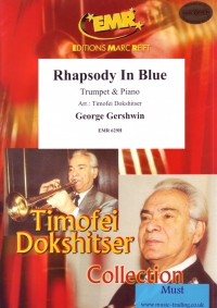 Gershwin Rhapsody In Blue Trumpet & Piano Sheet Music Songbook