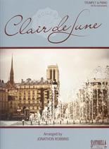 Debussy Clair De Lune Trumpet & Piano Sheet Music Songbook