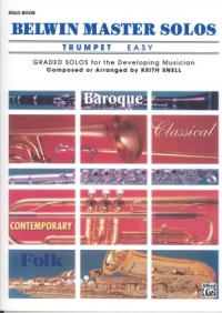 Belwin Master Solos Trumpet Easy Snell Sheet Music Songbook