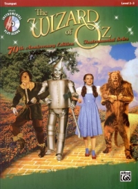Wizard Of Oz 70th Anniversary Trumpet Book & Cd Sheet Music Songbook