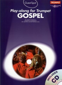 Guest Spot Gospel Trumpet Book & Cd Sheet Music Songbook