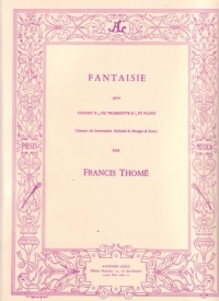 Thome Fantaisie Bb Trumpet & Piano Sheet Music Songbook