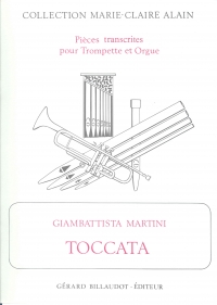 Martini Toccata Trumpet & Organ Sheet Music Songbook
