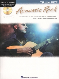 Acoustic Rock Instrumental Play Along Trumpet +cd Sheet Music Songbook