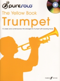 Pure Solo The Yellow Book Trumpet Book & Cd Sheet Music Songbook