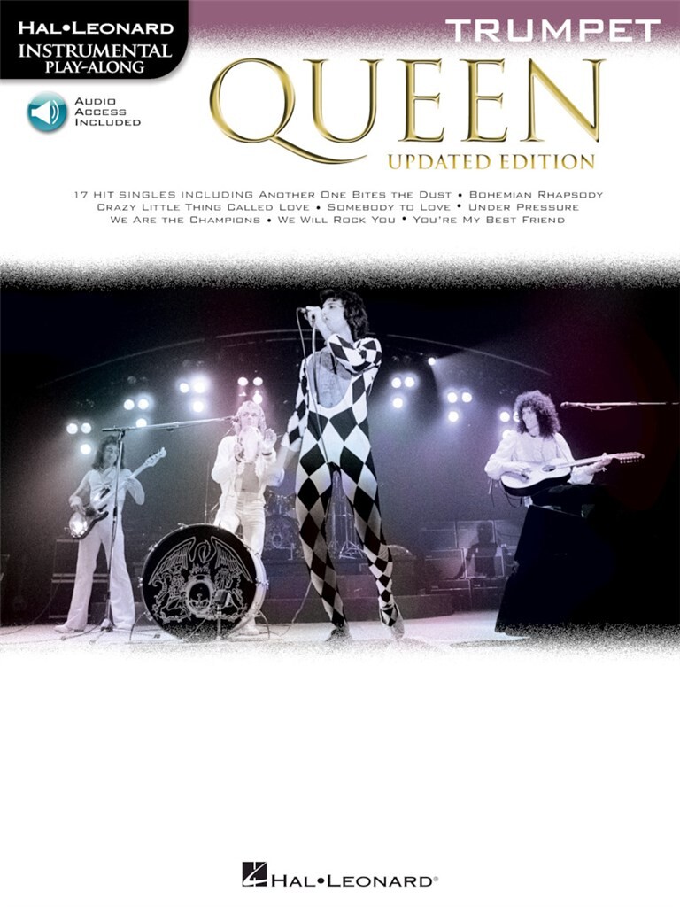 Queen Instrumental Play Along Trumpet + Audio Sheet Music Songbook