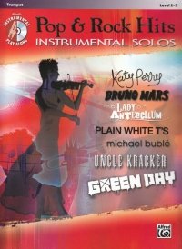 Pop & Rock Hits Instrumental Solos Trumpet + Cd Sheet Music Songbook