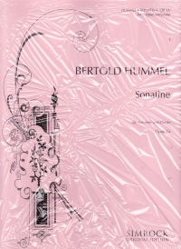 Hummel Sonatina Op1 Trumpet & Piano Sheet Music Songbook