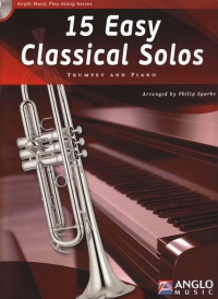 15 Easy Classical Solos Trumpet Sparke Sheet Music Songbook