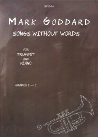 Goddard Songs Without Words Trumpet & Piano Sheet Music Songbook