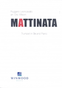 Leoncavallo Mattinata Trumpet & Piano Sheet Music Songbook
