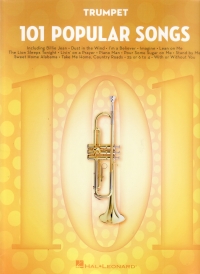 101 Popular Songs Trumpet Sheet Music Songbook