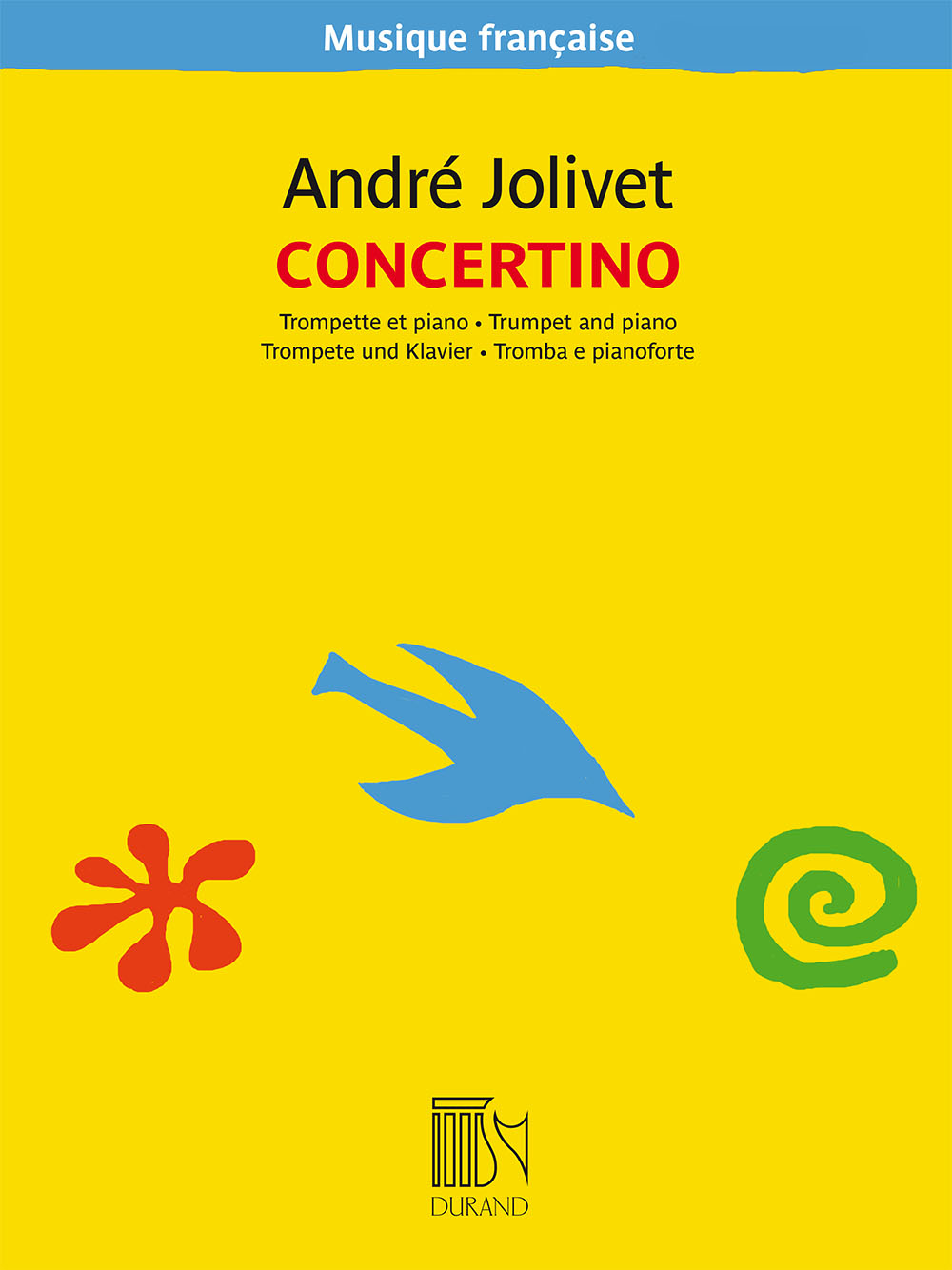 Jolivet Concertino Trumpet & Piano Sheet Music Songbook