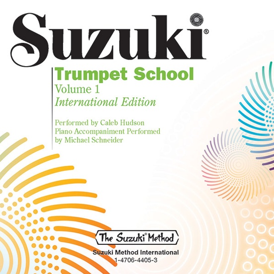 Suzuki Trumpet School 1 International Edition Cd Sheet Music Songbook