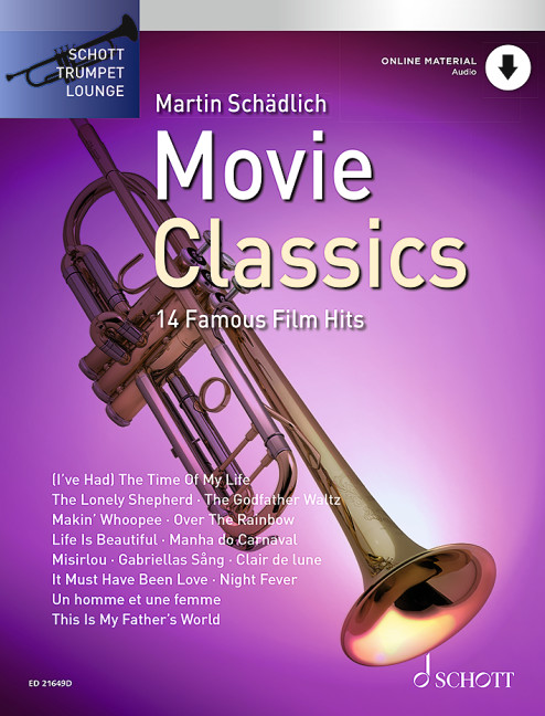 Movie Classics 3 Trumpet + Online Sheet Music Songbook
