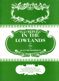 Richardson In The Lowlands Tuba Sheet Music Songbook