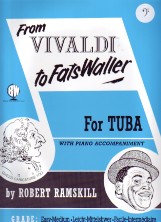 From Vivaldi To Fats Waller Ramskill Bass Tuba Sheet Music Songbook