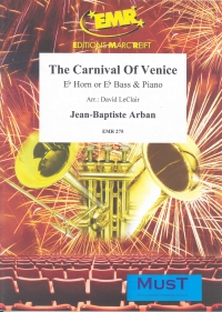 Arban Carnival Of Venice Tuba Eb Tc & Piano Sheet Music Songbook