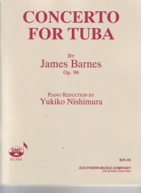 Barnes Concerto For Tuba Sheet Music Songbook
