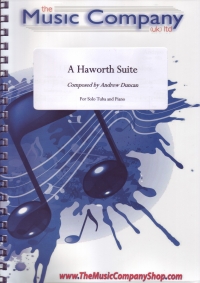 Duncan Haworth Suite Tuba & Piano Sheet Music Songbook