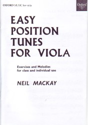 Easy Position Tunes Mackay Viola Sheet Music Songbook