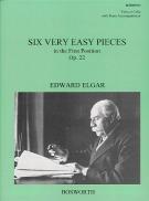 Elgar Six Very Easy Pieces Op22 Pope Viola(vc) & Pf Sheet Music Songbook