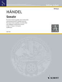 Handel Sonata C Hoffmann Viola & Piano Sheet Music Songbook