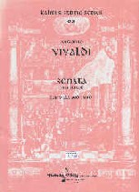 Vivaldi Sonata A Viola Sheet Music Songbook