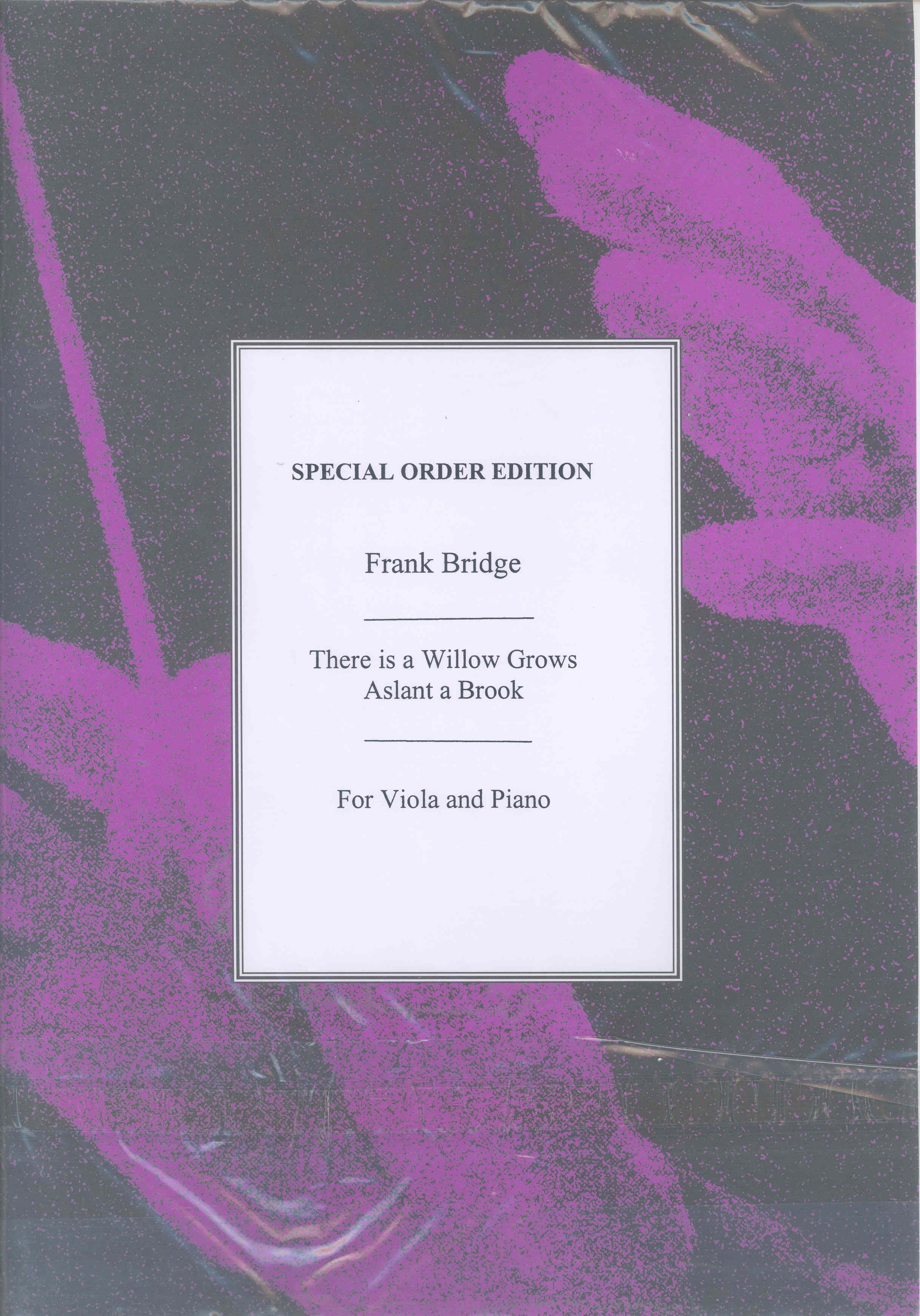 Bridge There Is A Willow Grows Aslant A Brook Vla Sheet Music Songbook