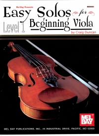 Easy Solos For Beginning Duncan Viola Sheet Music Songbook