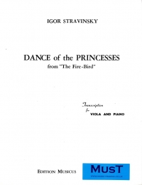 Stravinsky Dance Of The Princesses (firebird)viola Sheet Music Songbook